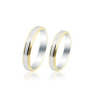 14K Gold Fantasy Wedding Band Ring