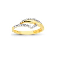 14K Solid Gold Art Design Fashion Ladies Ring