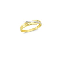 14K Solid Gold Art Design Fashion Ladies Ring