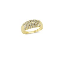 14K Solid Gold Art Design Fashion Ladies Ring