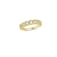 14K Solid Gold Art Design Fashion Ladies Ring