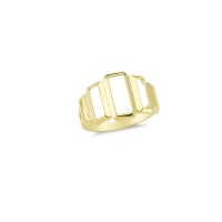 14K Solid Gold Art Design Fashion Ladies Ring