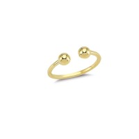 14K Solid Gold Art Design Fashion Ladies Ring