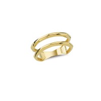 14K Solid Gold Art Design Fashion Ladies Ring