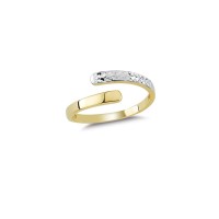 14K Solid Gold Art Design Fashion Ladies Ring