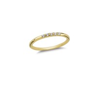 14K Solid Gold Art Design Fashion Ladies Ring