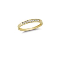 14K Solid Gold Art Design Fashion Ladies Ring