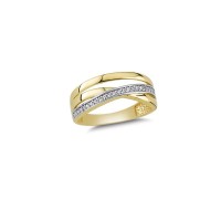 14K Solid Gold Art Design Fashion Ladies Ring