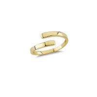 14K Solid Gold Art Design Fashion Ladies Ring