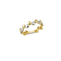 14K Solid Gold Art Design Fashion Ladies Ring