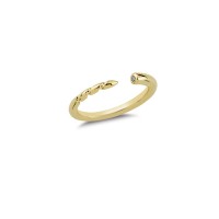 14K Solid Gold Art Design Fashion Ladies Ring