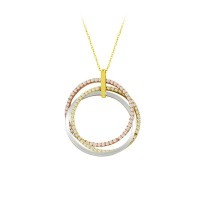 14K Solid Gold Design Necklace