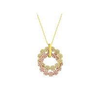 14K Solid Gold Design Necklace