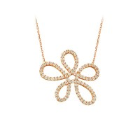 14K Solid Gold Design Necklace