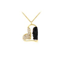 14K Solid Gold Love Necklace