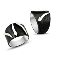 925K Sterling Silver Alif Men Ring