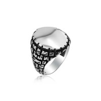 925K Sterling Silver Design Men Ring