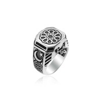 925K Sterling Silver Design Men Ring