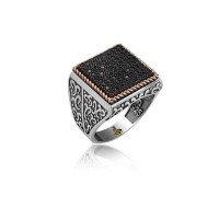 925K Sterling Silver Design Men Ring