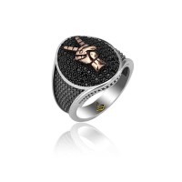 925K Sterling Silver Design Men Ring