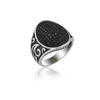 925K Sterling Silver Design Men Ring