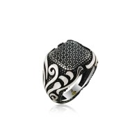 925K Sterling Silver Design Men Ring