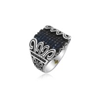 925K Sterling Silver Design Men Ring