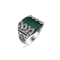 925K Sterling Silver Design Men Ring