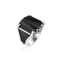 925K Sterling Silver Design Men Ring