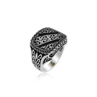 925K Sterling Silver Design Men Ring