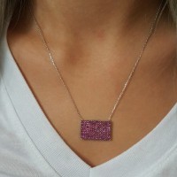 925K Sterling Silver Design Necklace