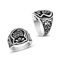 925K Sterling Silver Ottoman Men Ring