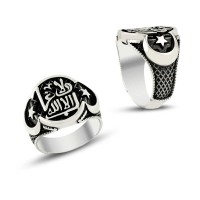 925K Sterling Silver Ottoman Men Ring