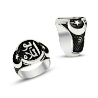 925K Sterling Silver Ottoman Men Ring