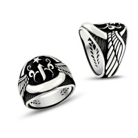 925K Sterling Silver Ottoman Men Ring