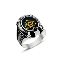 925K Sterling Silver Ottoman Men Ring