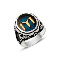 925K Sterling Silver Ottoman Men Ring