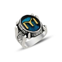 925K Sterling Silver Ottoman Men Ring