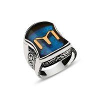 925K Sterling Silver Ottoman Men Ring