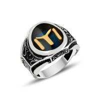 925K Sterling Silver Ottoman Men Ring