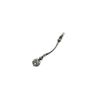 999 Silver Gray Handmade Rosary Tassel