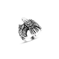 925 Silver Eagle Ring For Men