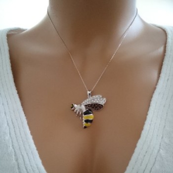 14K Gold Bee Necklace