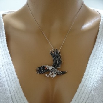 14K Gold Eagle Necklace