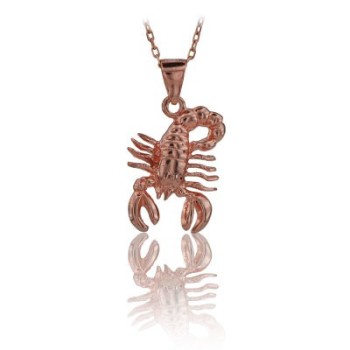 14K Gold Scorpion Necklace