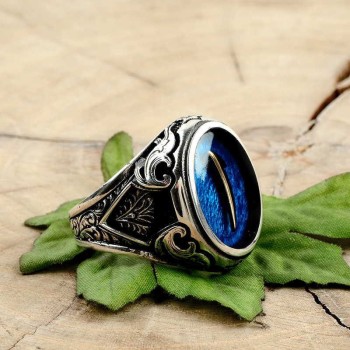 925K Sterling Silver Alif Men Ring