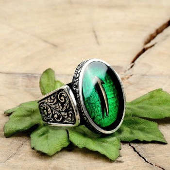 925K Sterling Silver Alif Men Ring