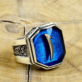 925K Sterling Silver Alif Men Ring