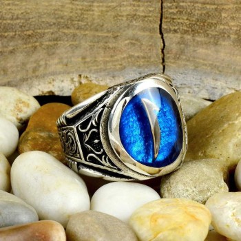 925K Sterling Silver Alif Men Ring