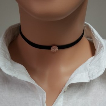 925K Sterling Silver Baguette Choker Necklace